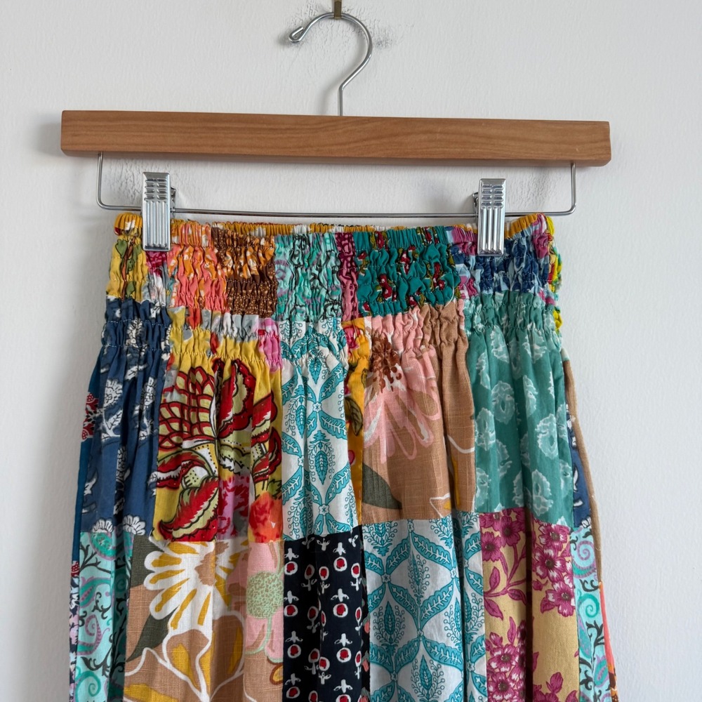 Vintage Patchwork Bubble Pants - Picture 2 of 10